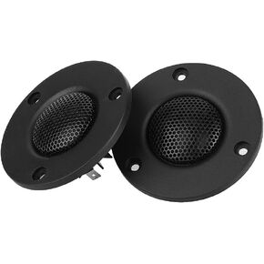 Tweeter Speaker,2Pcs 25-core 25W B7 Pure Silk Film Magnet Dome Tweeter Treble Speaker Loudspeaker Diaphragm