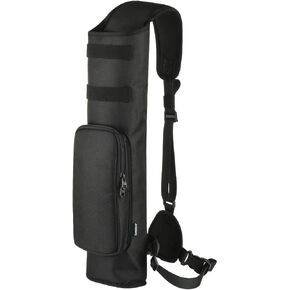 Homakover Archery Compact Multi-Function Back Quiver Arrow Holder, Adjustable Quivers Hanged Target Shooting Quiver for Arrows, Bow Hunting and Target Practicing