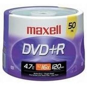 Maxell 16X Speed DVD+R Spindle