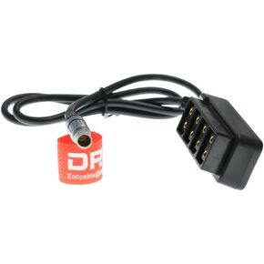 DRRI 3 pin Tiffen Steadicam Systems Zephyr to 4 Port Female Splitter Hub Power Cable for ARRI, RED, Sony Camera