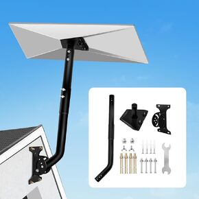 Starlink Mount, Starlink Gen 3 Mount, Starlink Mounting Kit, Starlink Roof Mount, Starlink Mount Gen 3, Starlink Gen 3 Roof Mount, Starlink Pivot Mount, V3 Starlink Standard Mount, Black