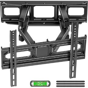 EconoMe TV Wall Mount for Most 32-70 inchTVs, Full Motion TV Mount with Swivel and Tilt Articulating Arm, Wall Mount TV Bracket Max VESA 400x400, Holds up to 99 lbs, Fits 8", 12", 16" Wood Studs