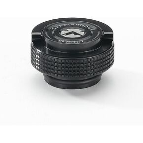 CAMPINGMOON Cap Lid for Camping Gas Fuel Standard Canister with EN417 Lindal Valve Cassette Gas Can Black BKM-107
