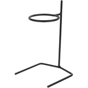 Housoutil Stainless Steel Coffee Dripper Stand Stand Coffee Station Coffee Filter Stand Holder Coffee Maker Stainless Steel Rack - Black