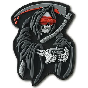 M-Tac Morale Patches 3D PVC - Tactical Operator Skull Military Hook Fasteners (FPV Operator)