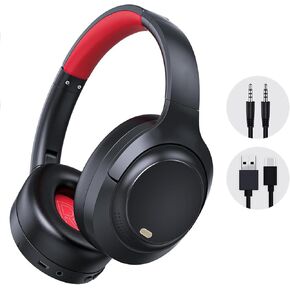 3T6B Active Noise Cancelling Headphones,Wireless Over Ear ANC Headphones with Microphone,Bluetooth 5.4,120H Play Time,HiFi Stereo Bluetooth Headset,for Home,Office,Travel