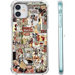 Case for iPhone 11 with Tarot Card Design,Aesthetic Cute Rat Pattern,Trendy Soft TPU Bumper Case Cover,6.1"(Rat,11)