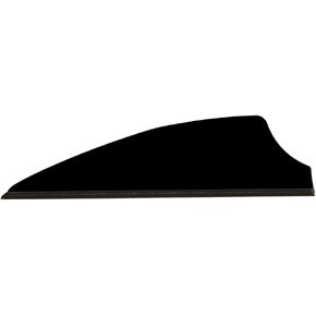 Q2i Fusion-II Vanes (Pack of 100), Black, 2.1"