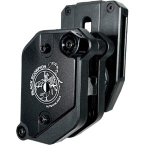 Black Scorpion Gear Ambidextrous Single/Double Stack Competition Magazine Pouch