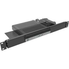 JINGCHENGMEI Mini Rack Mount for HP ProDesk Mini PC, HP EliteDesk Mini Business Desktop -1U Hinged Server Rack Shelf for 19-inch Cabinet or Rack