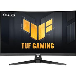 ASUS TUF Gaming 31.5" 1440P Curved HDR Gaming Monitor (VG32WQ3B) – QHD (2560 x 1440), 180Hz, 0.5ms, 1500R, Extreme Low Motion Blur, FreeSync, 90% DCI-P3, Shadow Boost, DisplayWidget, 3 yr Warranty