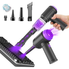Air Duster - Computer Vacuum Plicner - لتنظيف لوحة المفاتيح - الهواء القوي - قوي - كفاءة في الطاقة