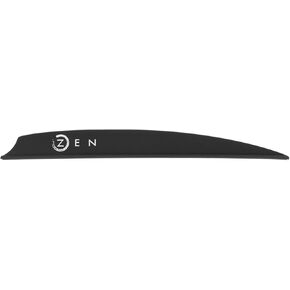 Bohning Zen Vanes, 4" Indoor Target Vane, 36pk, Black