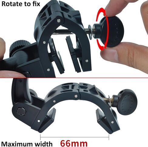 Universal Radio Mount, Desk Walkie-Talkie Adjustable Bracket for Baofeng Quansheng Kenwood Retevis Motorola Kenwood CB Handheld Transceivers (D-1-R) in Kuwait