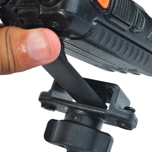 Universal Radio Mount, Desk Walkie-Talkie Adjustable Bracket for Baofeng Quansheng Kenwood Retevis Motorola Kenwood CB Handheld Transceivers (D-1-R) in Kuwait