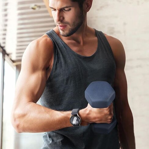 DaQin Stretchy Braided Band Compatible with Samsung Galaxy Watch 7 Band/FE 6 5 4 40mm 44mm/Watch 6 Classic 47mm 43mm/4 Classic 46mm 42mm/Watch 5 Pro 45mm/Active 2, 20mm Nylon Sport Strap for Men Women in Kuwait