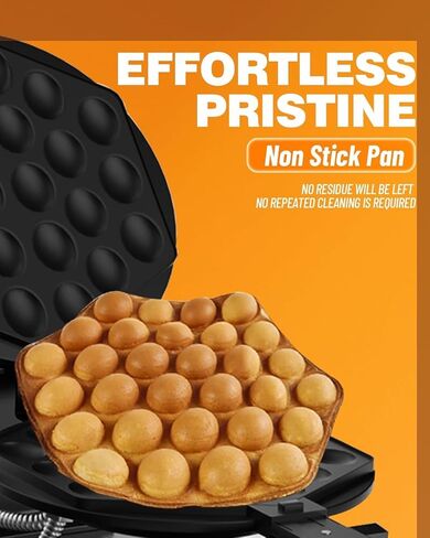 صانع وافل الفقاعات المزدوج التجاري ، 1500 واط من الفولاذ المقاوم للصدأ ، صانع وافل البيض غير القابل للصدأ ، 180 درجة ، من 50-250 ℃ درجة حرارة قابلة للتعديل ، للاستخدام المنزلي والتجاري in Kuwait