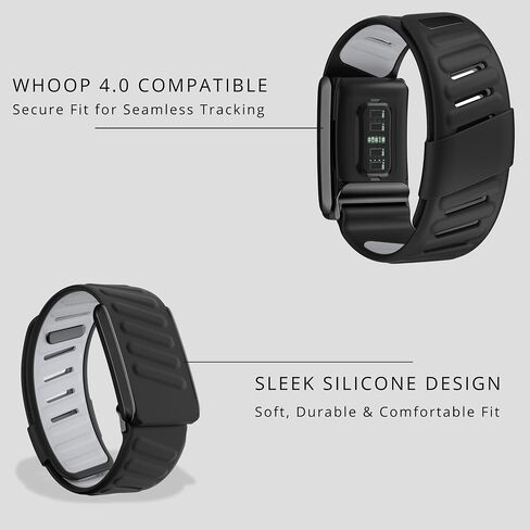 Premium SportFlex Wrist Band - Soft-Touch Silicone, Waterproof, Sweatproof, Compatible with WHOOP 4.0 in Saudi Arabia