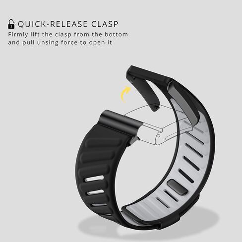 Premium SportFlex Wrist Band - Soft-Touch Silicone, Waterproof, Sweatproof, Compatible with WHOOP 4.0 in Saudi Arabia