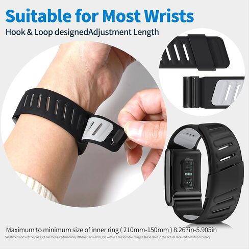 Premium SportFlex Wrist Band - Soft-Touch Silicone, Waterproof, Sweatproof, Compatible with WHOOP 4.0 in Saudi Arabia