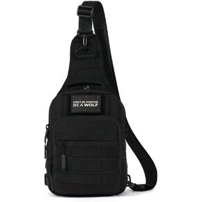 WOLFpak 9L Tactical Sling Bag Alpha Black