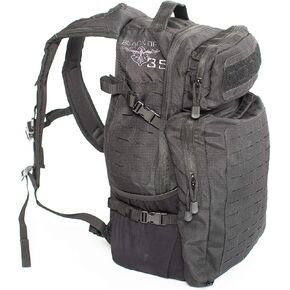 Black Ops USA 35L 3 Day Assault Pack black tactical backpack molle bag Great for Travel Outdoor Camping Hunting Hiking Backpack for men