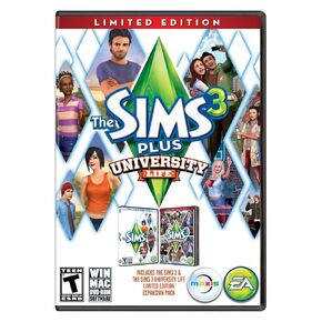 The Sims 3 Plus University Life