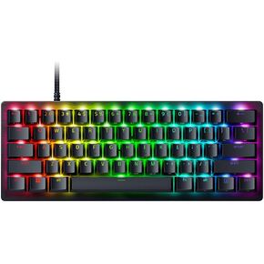 Razer Huntsman V3 Pro Mini 60% Gaming Keyboard: Analog Optical Switches w/Rapid Trigger & Adjustable Actuation - Onboard Adjustments - Dual-Purpose Mod Keys - Doubleshot PBT Keycaps - Black… (Renewed)