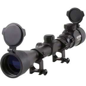 Sutekus Tactical Scope 3-9x40 Rangefinder Red & Green Illuminated Optics Reticle Crosshair Scope with 0.79"(20mm) Free Mounts