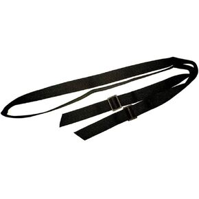 USGI Rifle Sling, Black Nylon, Steel Buckles,"Silent Sling"
