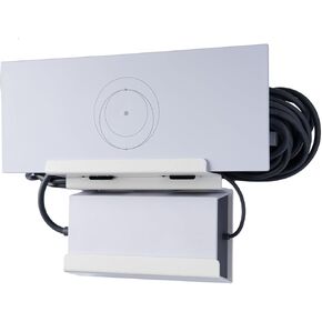 Shinar Metal Wall Bracket Wall Mount Holder Compatible for Starlink Gen 3 Mesh Router and Power Supply All in One Mounting Kit for Starlink Standard V3 Mesh Router and Power Supply Cable Management