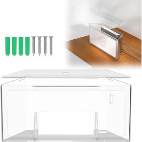 Starlink Gen 3 Router Mount, Power Supply Mounting Bracket Kit, Starlink Gen 3 Router Can Be Wall Mounted and Desktop Flat, Made for Starlink Gen3 Standard Router