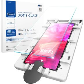 DOME GLASS Whitestone [Perfect Full Coverage] Tempered Glass Screen Protector for Samsung Galaxy S25 Ultra with UV lamp [2Pack]