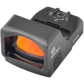 Oak Full Size Open Reflex Red Dot Sight (for RMR/SRO/507C/407C Footprint Pistol/Adapter Plate) 3 MOA 1x24mm Lens Shake to Awake Compact Optics with Picatinny Rail M1913 Mount