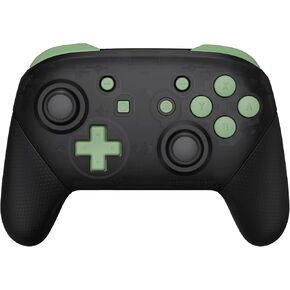 eXtremeRate Matcha Green Repair ABXY D-pad ZR ZL L R Keys for Nintendo Switch Pro Controller, DIY Replacement Full Set Buttons with Tools for Nintendo Switch Pro Controller - Controller NOT Included