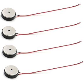 Gump's grocery 4pcs Micro Internal Magnetic Speaker Loudspeaker 8 Ohm DIY Round Magnetic Speaker (2809-8Ω-1W)
