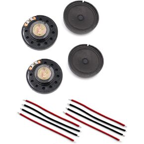 Gump's grocery 4pcs External Magnetic Speaker Loudspeaker 8 Ohm DIY Round Magnetic Speaker (21MM-8R-0.25W)