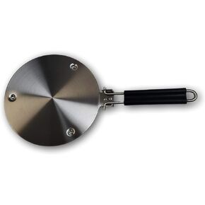 Induction Embossed 7.8" Cooktop Converter Disk Stainless Steel Plate Cookware