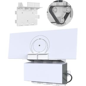 Fit for Starlink Gen 3 Router Mount, Suitable for Starlink Standard Mesh Router and Power Supply Wall Mount 3 in 1 Mounting Kit Compatible with Starlink V3&Gen3 Standard Router Accessories