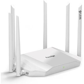 AX3000 WiFi 6 Router – Dual Band Wireless Internet Router, Gigabit Home Router, High Speed Easy Mesh Wireless Router MUMIMO | QoS | DDNS | IGMP | IPV6 | WPA3 | Guest WiFi for Large Home,Gaming
