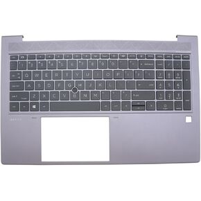 New Replacement Palmrest for HP ZBOOK Firefly 15 G7 G8 Upper Case with Backlit Keyboard M07494-001 M35847-001