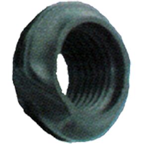 Specialty S & S 1/4" Large Aluminum Peep Black No Hood