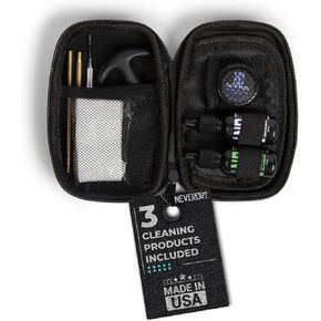 Gun Cleaning Kit with Oil - Complete Maintenance for 22Cal | 357Cal | 38Cal | 9MM |40Cal |45Cal Firearms - Our 9mm Gun Cleaning Kit Comes with Oil, Solvent, and High Temp Grease