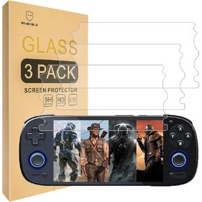 Mr.Shield Screen Protector compatible with Retroid Pocket 5 [Tempered Glass] [3-Pack] [Japan Glass with 9H Hardness]