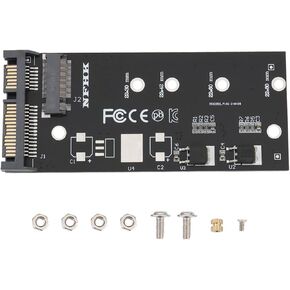 1Pc M.2 SATA Adapter Raiser B+M Key M.2 NGFF SSD to 2.5 SATA3 Adapter Card M.2 to SATA Adapter for 2242 2260 2280 M.2 NGFF SSD