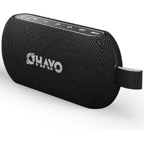 OHAYO Portable Bluetooth Speakers, 40W HiFi Stereo Sound, IPX7 Waterproof, Wireless Stereo Pairing, Bluetooth 5.3, Loud Sounds Speaker for Home,Shower, Outdoor, Party, Black