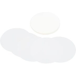 100Pcs Badge Films, Plastic 2.25 Button Clear Film, 22Mm Button Clear Film Circle Mylars Protective Transparent Badge Film Arts Crafts Supplies for Gifts Presents Souvenirs