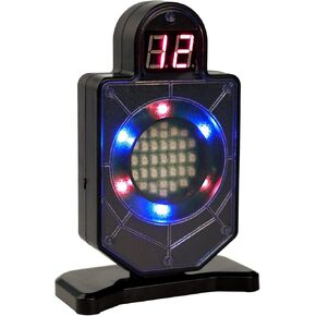 Portable Laser Trainer Target Dry Fire Laser Training System, Safe Indoor Dry Fire Gun Training System Counting Laser Training Targets Compatible Most of Laser Cartridges