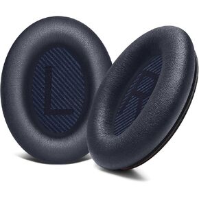 Vanjua Replacement Ear Pads Compatible with Bose QC35 & QC35ii Headphones, Ear Pads with Softer Leather, Noise Isolation Foam, Added Thickness fit QuietComfort 35 & 35ii & 25 & 15