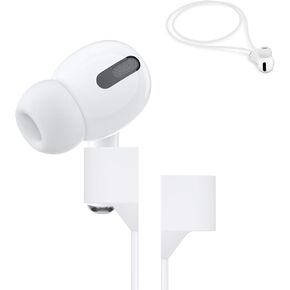 Single Replacement Right Earbud for Air Pod Pro 1 Gen, Only Compatible with AirPods Pro 1st Mode A2083, Right Ear Side Wireless Earbud with a Complimentary Magnetic Lanyard - R Side